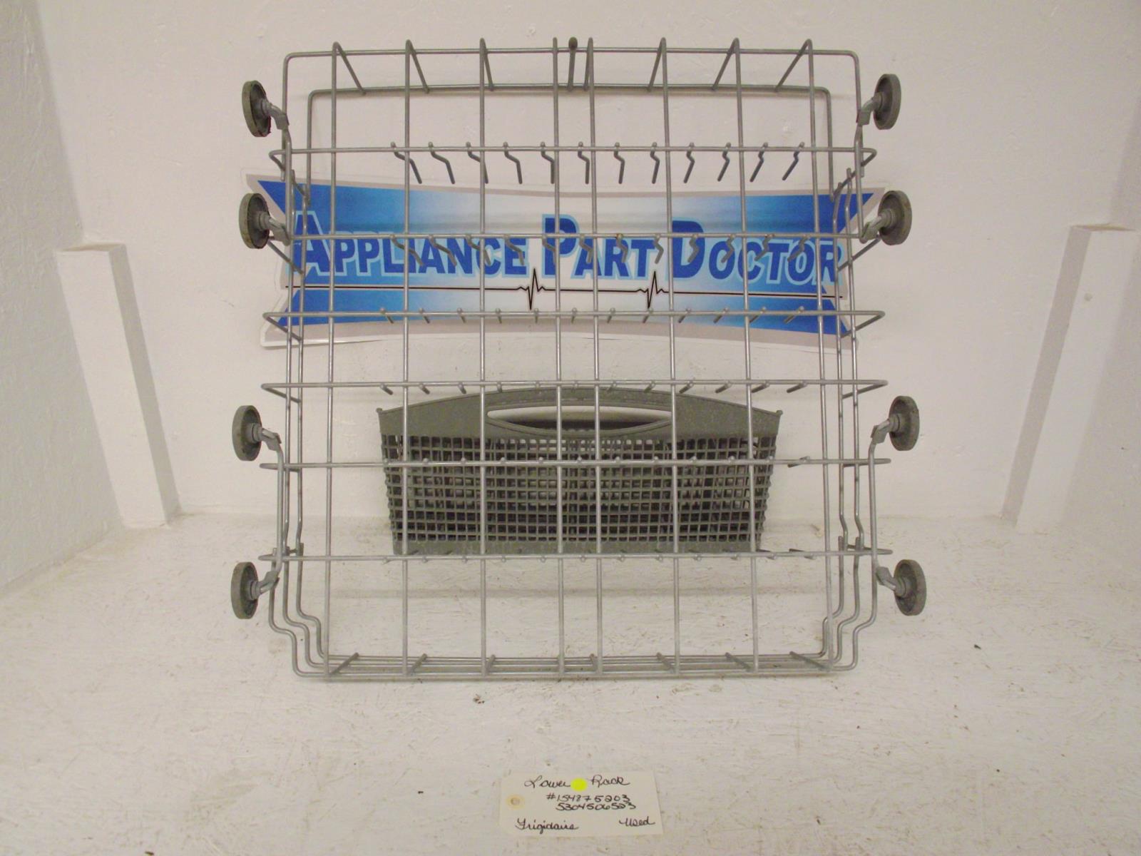 Frigidaire Dishwasher 154875203 5304506523 Lower Rack Used Frigidaire Dishwasher 154875203 5304506523 Lower Rack Used